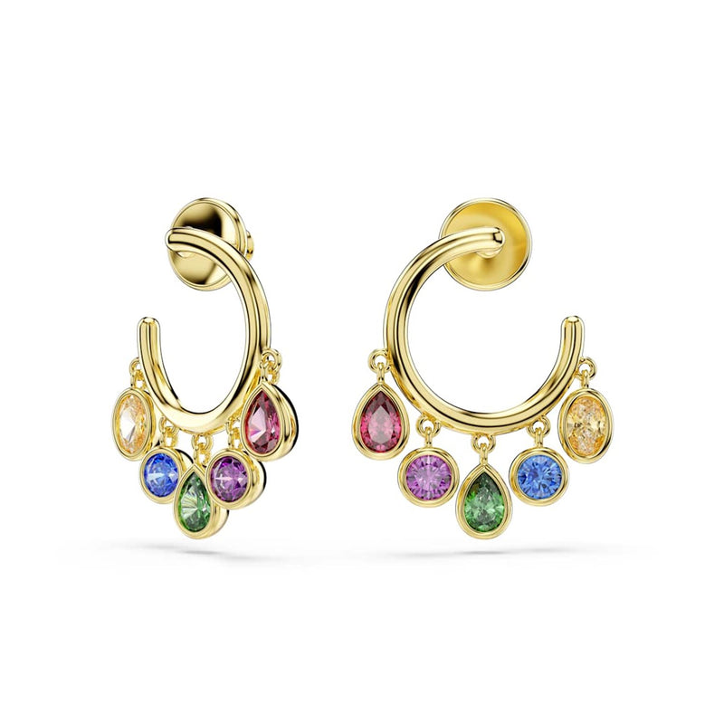 Swarovski Imber Organic Goldfarbene Mehrfarbige Ohrringe 5753263-zoom-