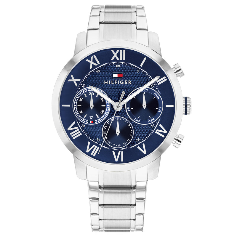 Tommy Hilfiger Silver Men's Watch TH1710728-zoom-