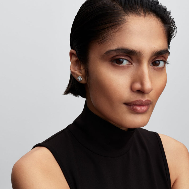 Pandora Timeless Funkelnder Glücksklee Ohrstecker 294500C01-zoom-