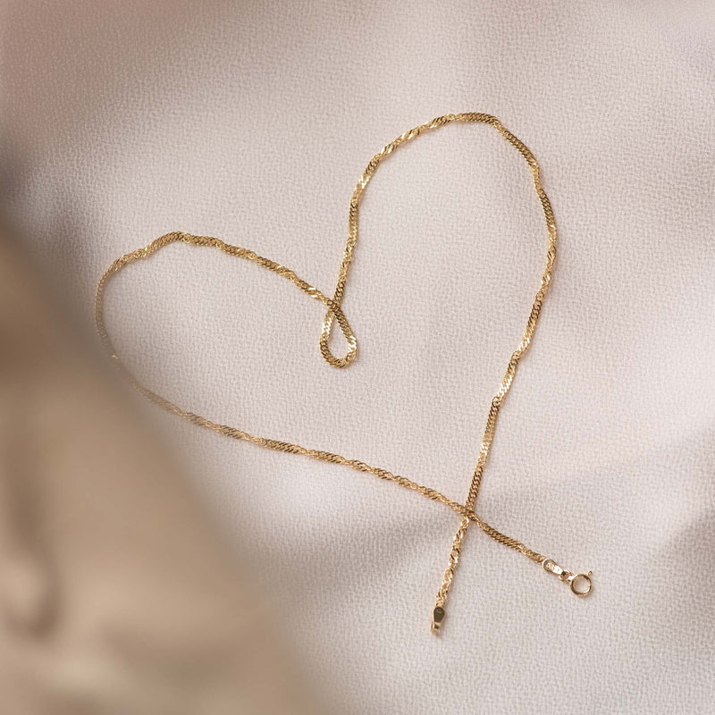 Isabel Bernard Rivoli Lilou 14 Karat | Gold Halskette IB340113-zoom-