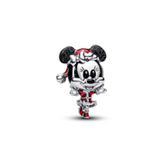 Pandora Disney 925 Sterling Silver Minnie Mouse Holiday Charm 794218C01