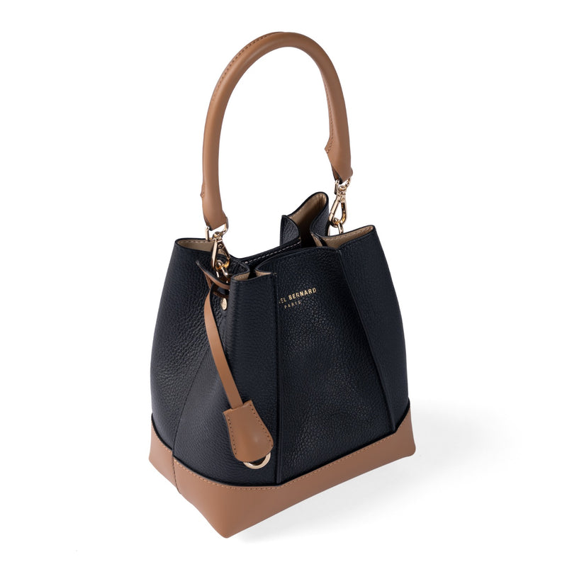 Isabel Bernard Femme Forte Minette Schwarz Kalbsleder Handtasche IB21114-001-zoom-