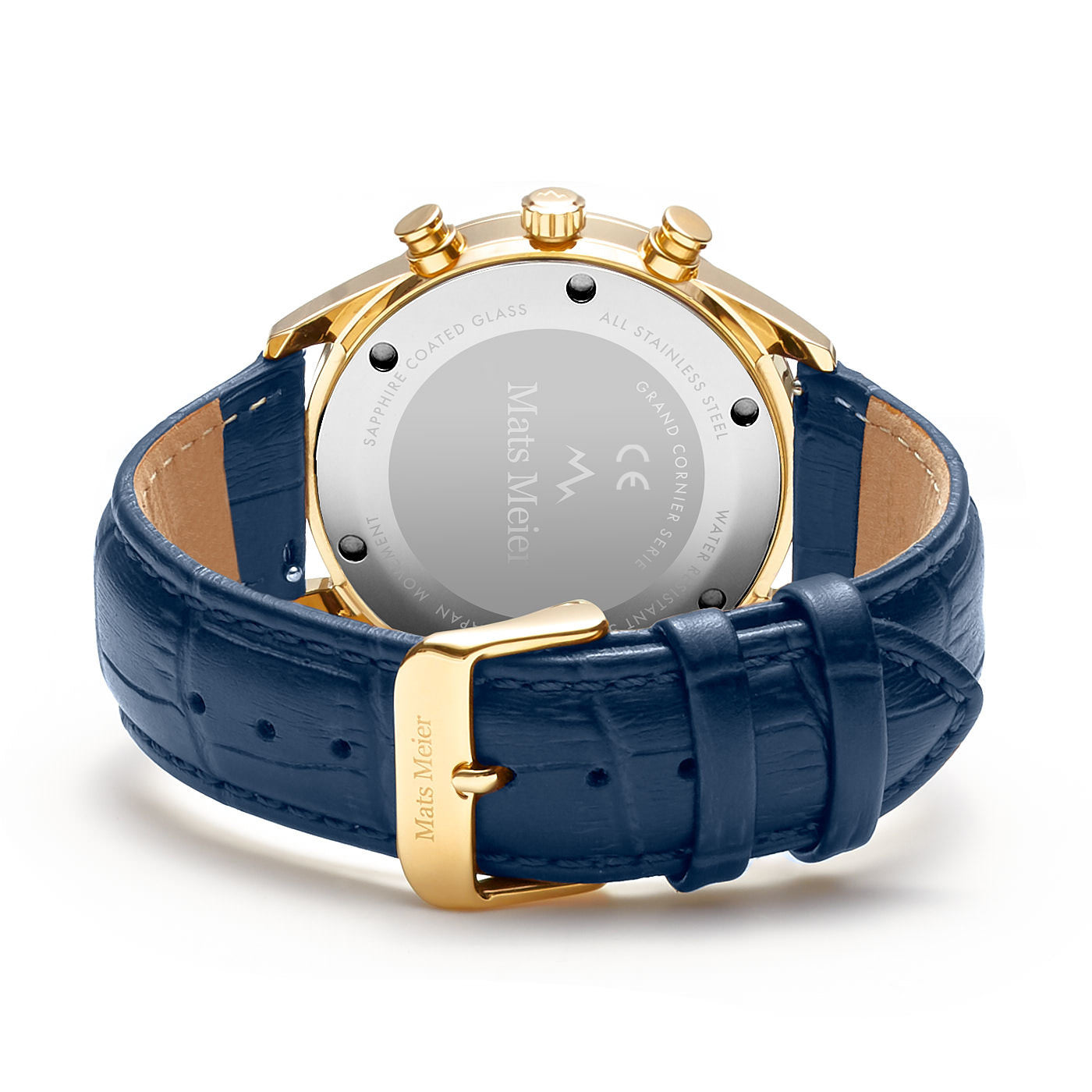 Mats Meier Grand Cornier Chrono Blue Watch MM00123