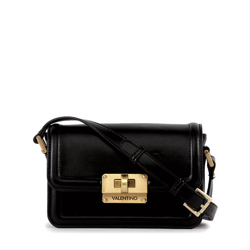Valentino Bags Floren Schwarze Umhängetasche VBS9A910NERO-zoom-