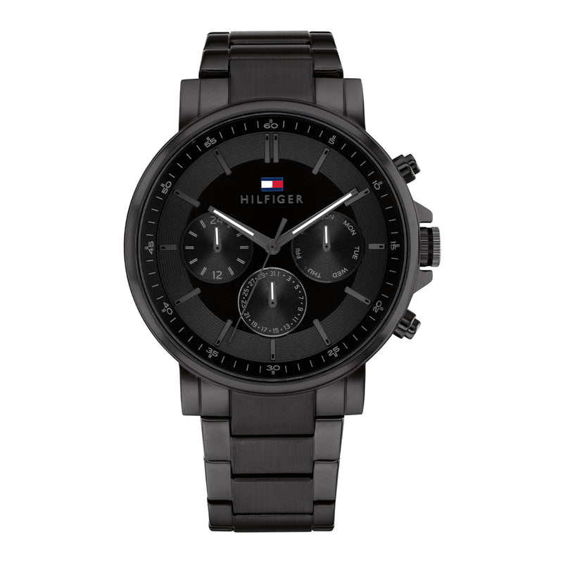 Tommy Hilfiger Tyson herren Uhr Schwarz TH1710590-zoom-