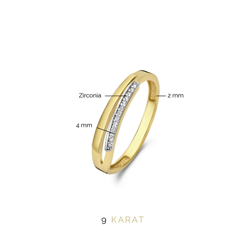 Beloro Jewels Monte Napoleone damen Ring 375 Gold BO330019-60-zoom-