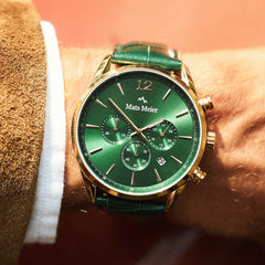 Mats Meier Grand Cornier Chrono Green Watch MM00122