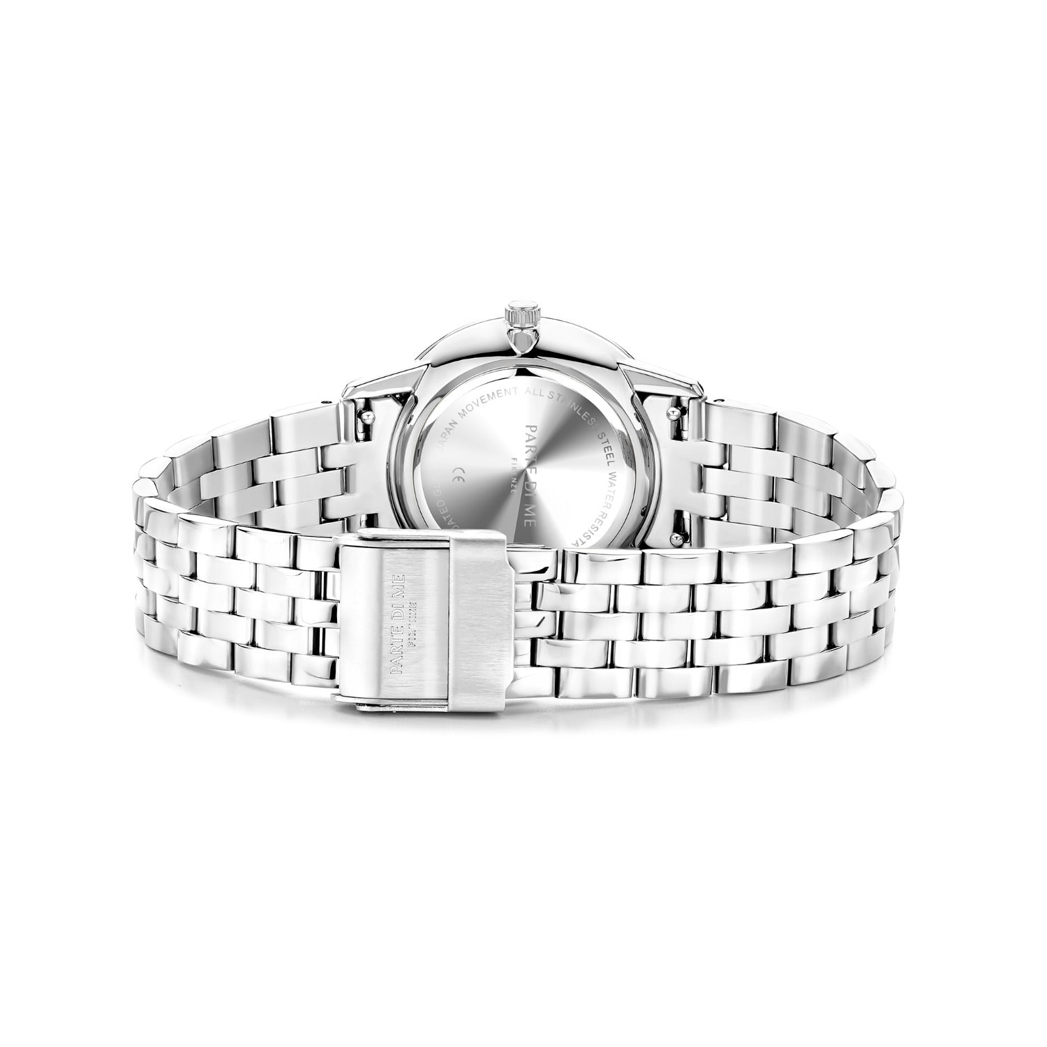 Parte Di Me Orologio round ladies watch silver coloured and black PDM09048