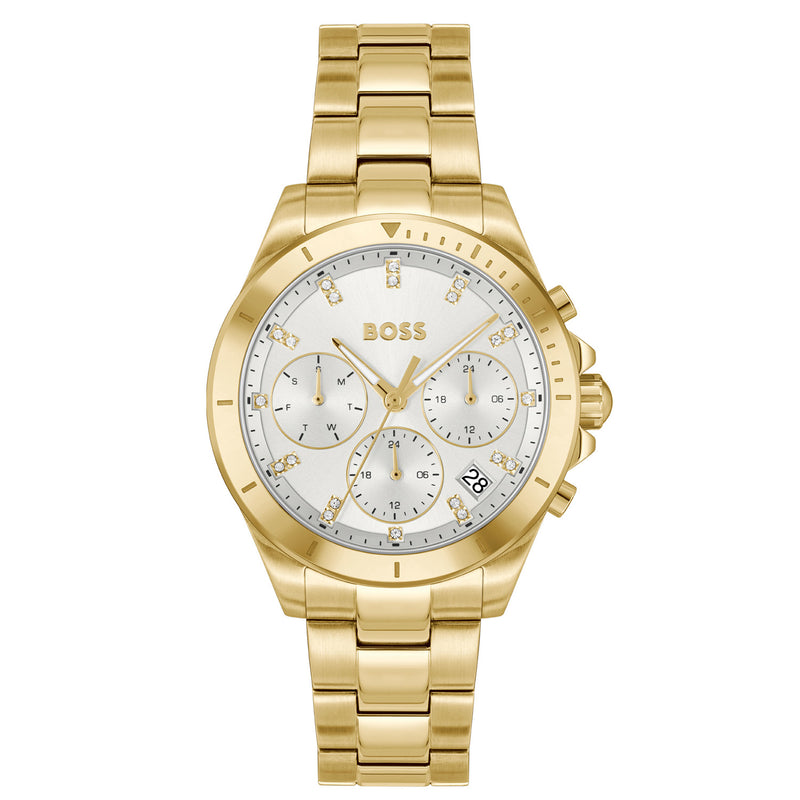 Hugo Boss Alley Goldene Damenuhr HB1502829-zoom-