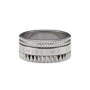 Daniel Wellington Elevation Silberfarbene Ring DW00400203