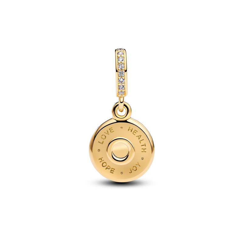 Pandora Moments Gold Plated Charm 763787C01-zoom-