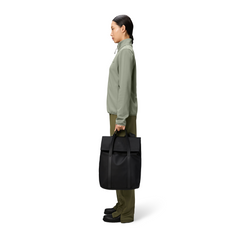 Rains Black 2 Way Tote Backpack R12940-01