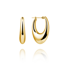 Mockberg Kenza Gold Plated Hoops MB1725