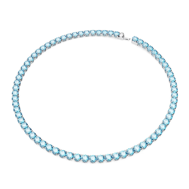 Swarovski Matrix Silberfarbene Kette 5661187-zoom-