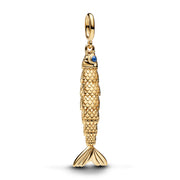 Pandora Moments Vergoldeter Gelenkfisch Charm-Anhänger 764686C01