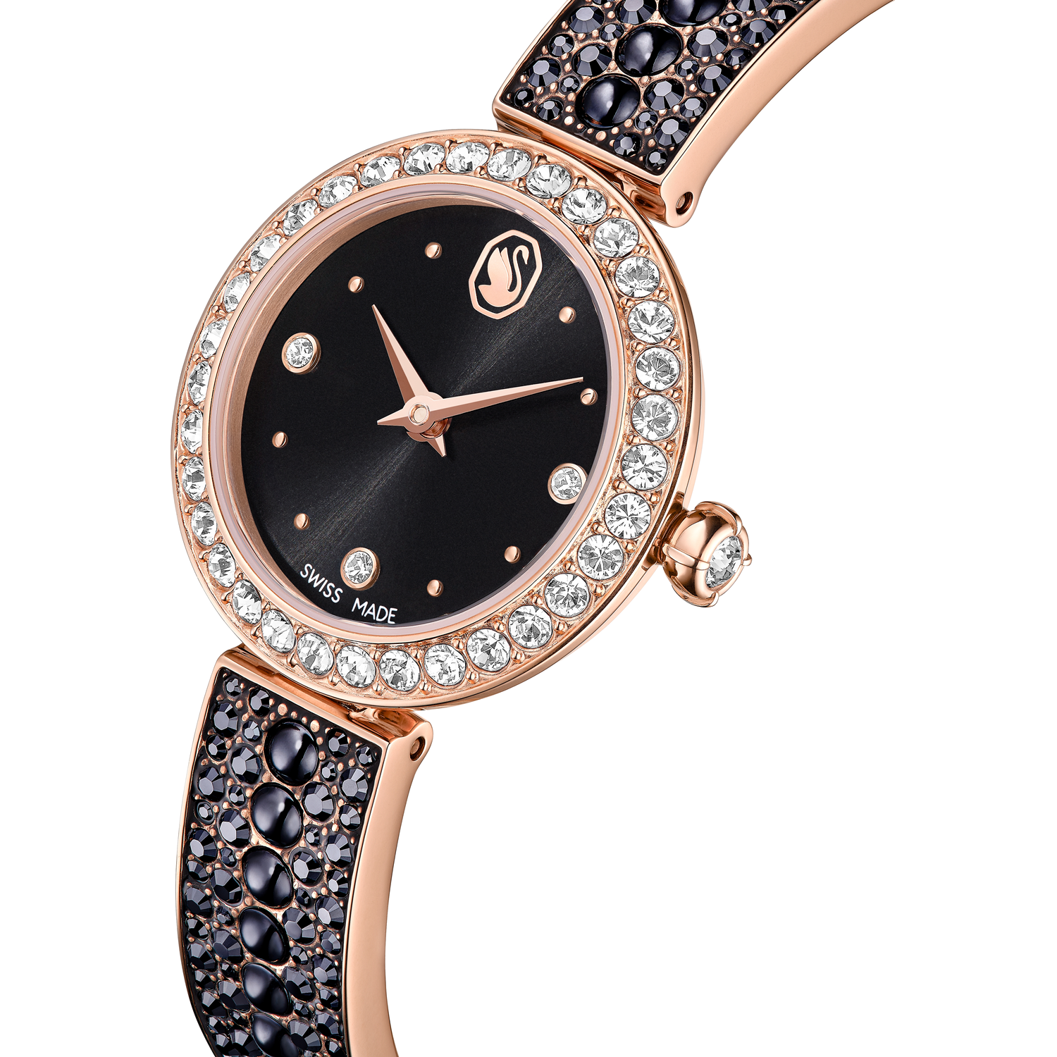 Swarovski Matrix Rose Gold Coloured Women's Watch 5743697
