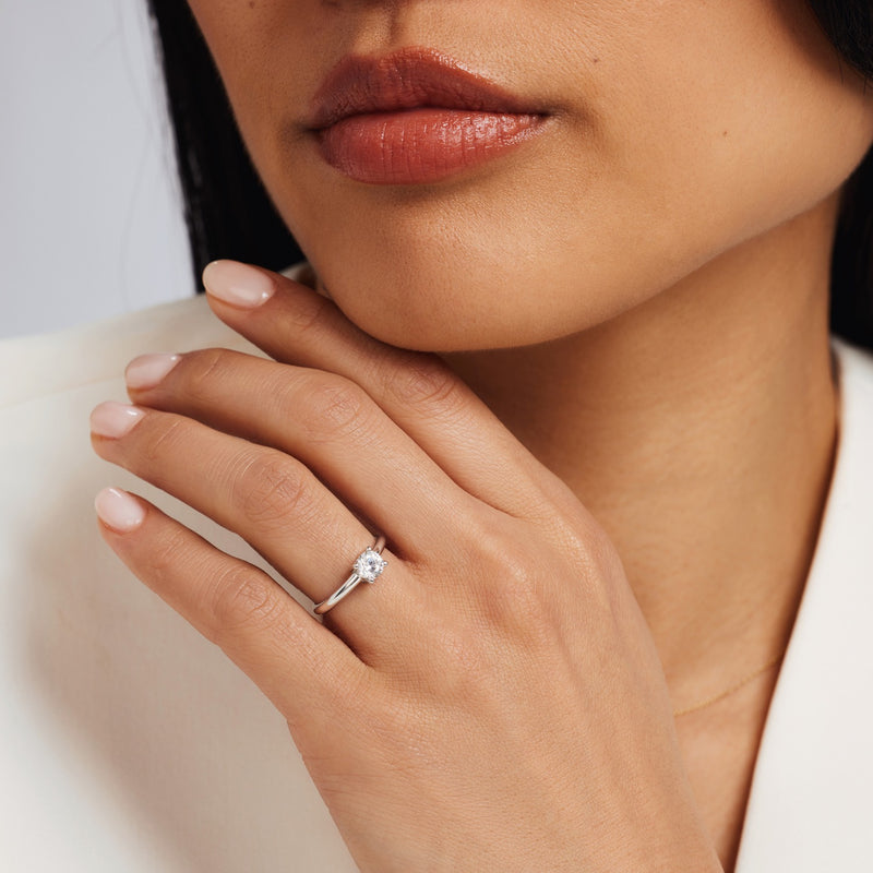 Isabel Bernard Saint Germain Soleil 14 Karat | Weißgold Ring IB330072-50-zoom-