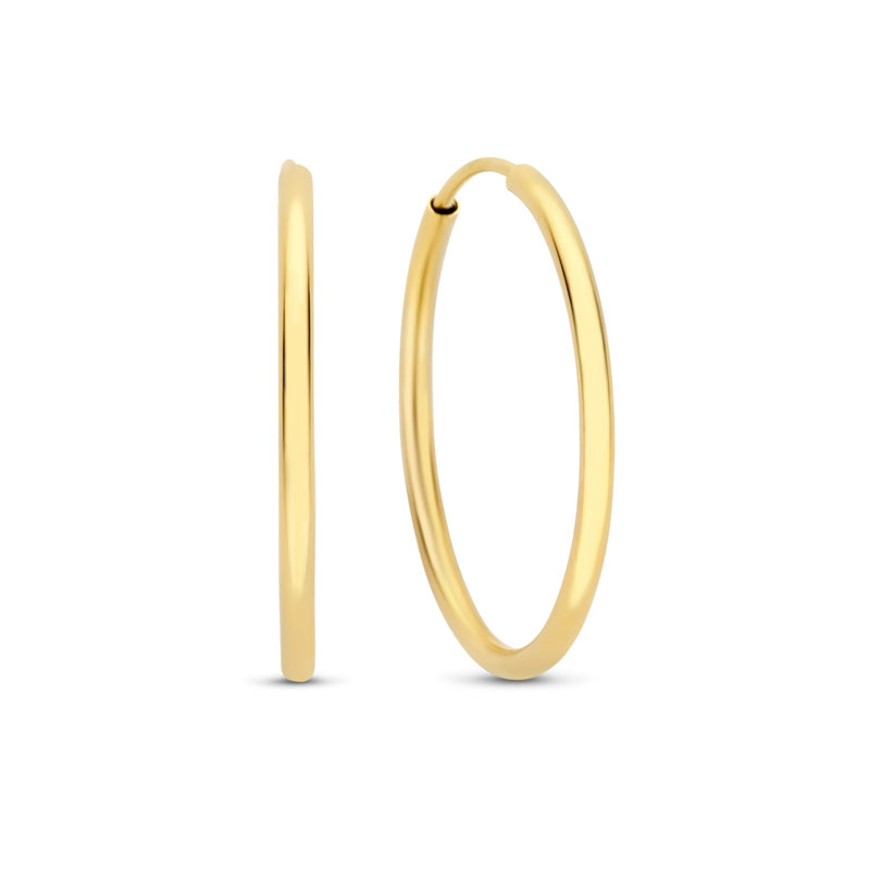 Isabel Bernard Le Marais Cerise 14 Karat | Gold Reif-Ohrringe IB360169-zoom-