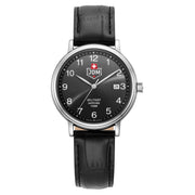 JDM Military Kilo II Schwarze Herrenuhr JDM-WG026-01