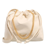 Zadig & Voltaire Rock Today Cream Lamb leather Bucket bag 2001-A0542902