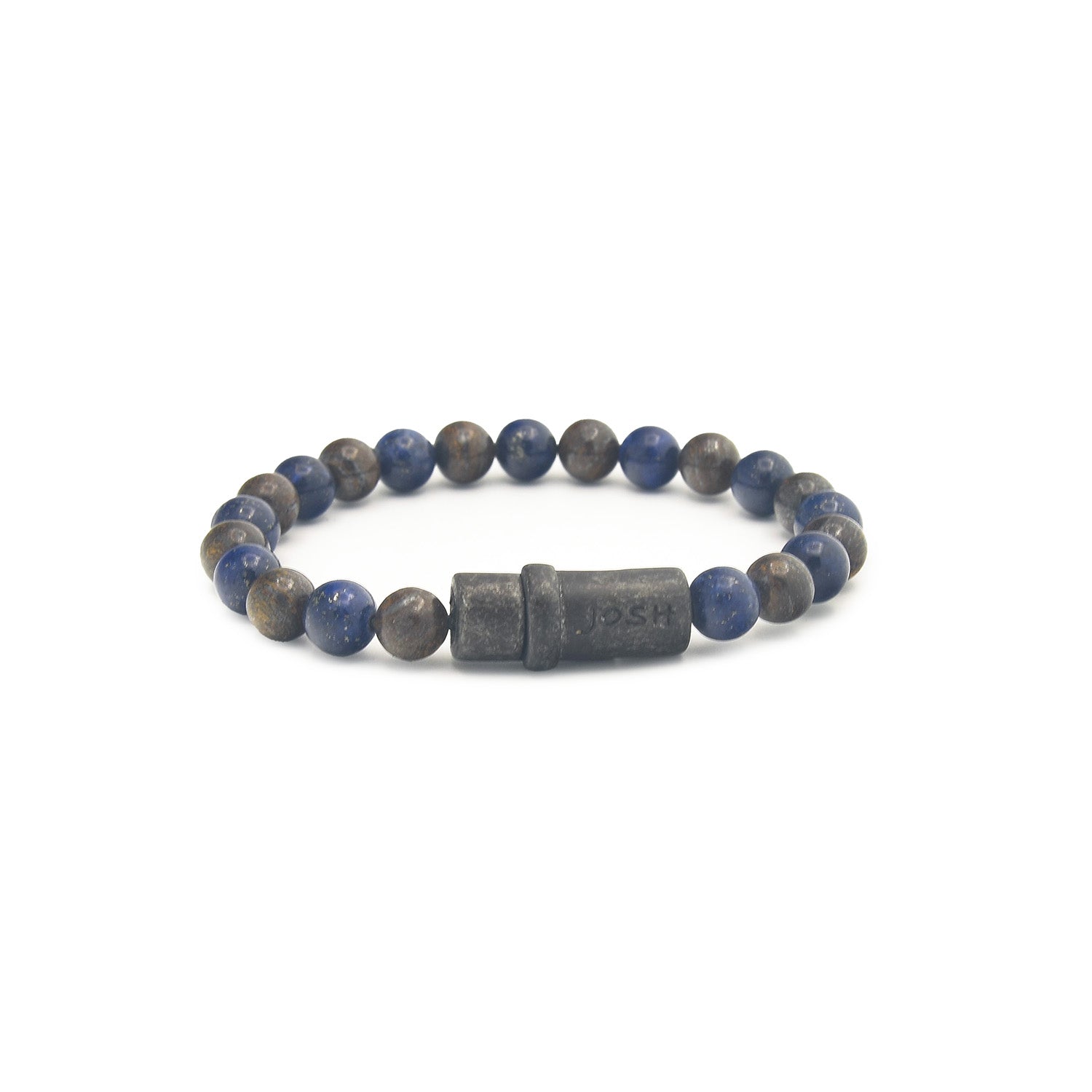 Josh Natural stone Bracelet 09285-BRA-VB/LAPISBR/L-1