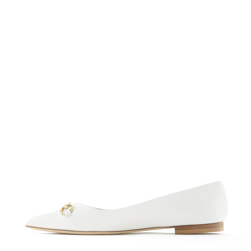 Isabel Bernard Vendôme Elita Weiß Kalbsleder Ballerinas IB51002-00-42-zoom-