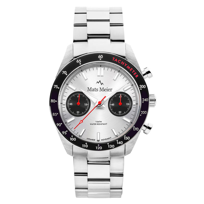 Mats Meier Arosa Racing herren Uhr Silber MM50011-zoom-