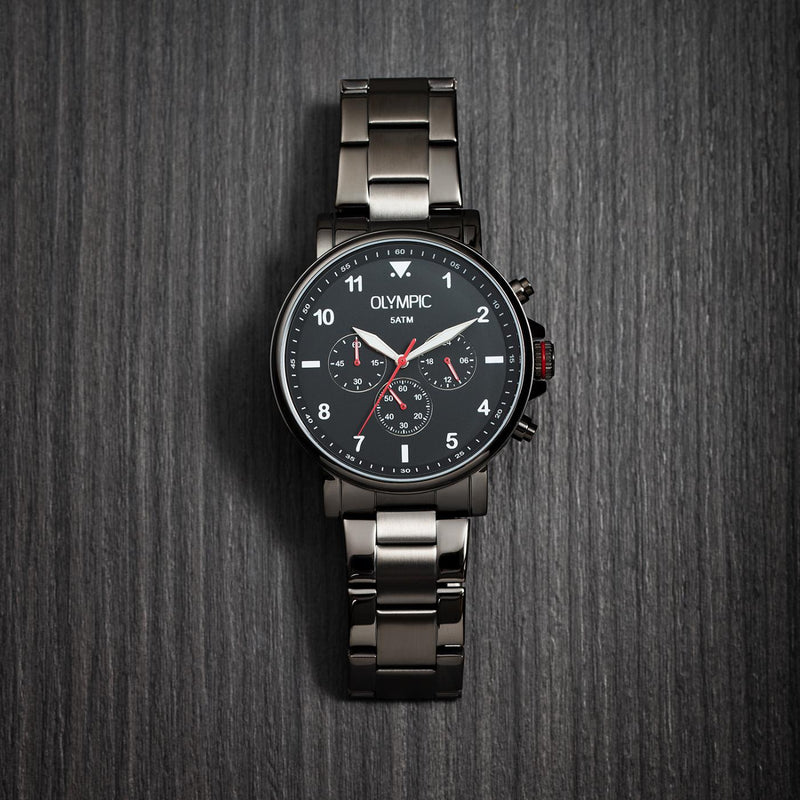 Olympic Jack herren Uhr Grau OL89HGG002-zoom-