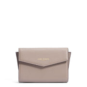 Isabel Bernard Honoré Lina Taupe Clutch Mit Abnehmbarer Schulterkette IB21135-078
