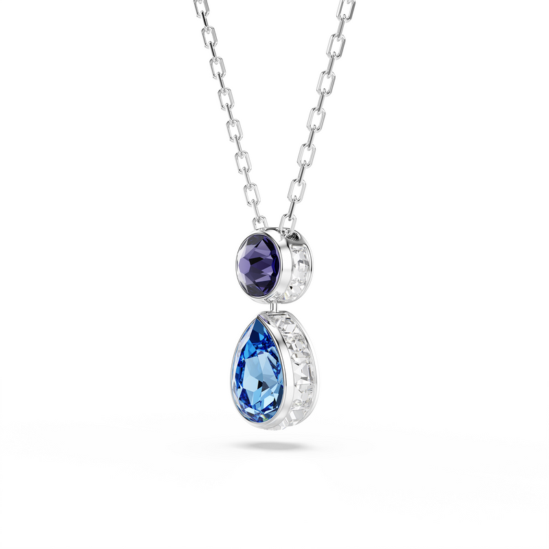 Swarovski Chroma Silver Necklace 5738473-zoom-