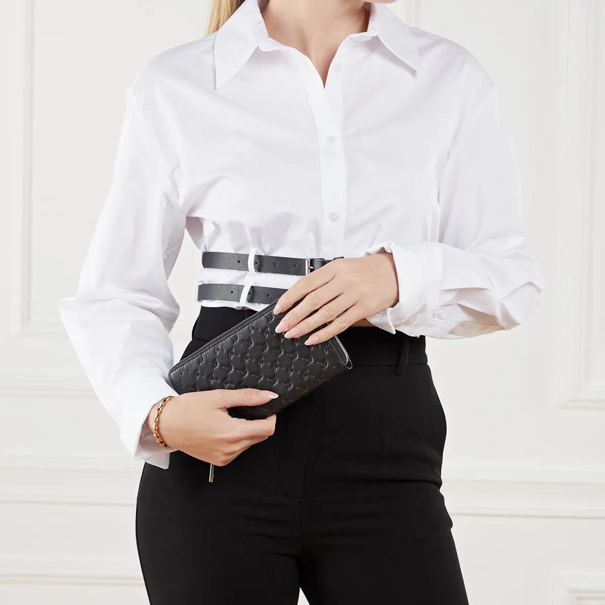 JOOP! Black Wallet With Zip-Around Zipper 2001-A0369674