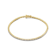 Isabel Bernard De la Paix Madeline 14 Karat | Gold Tennis Armband | Diamant 1.08 Karat | IBD320005