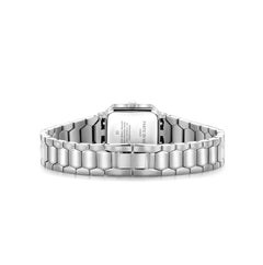 Parte di Me Orologio square ladies watch silver coloured and green PDM09029