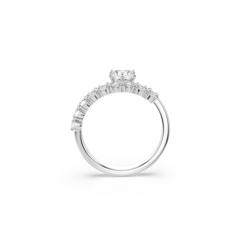 Swarovski Matrix Crash Silberfarbener Ring 5753573-zoom-