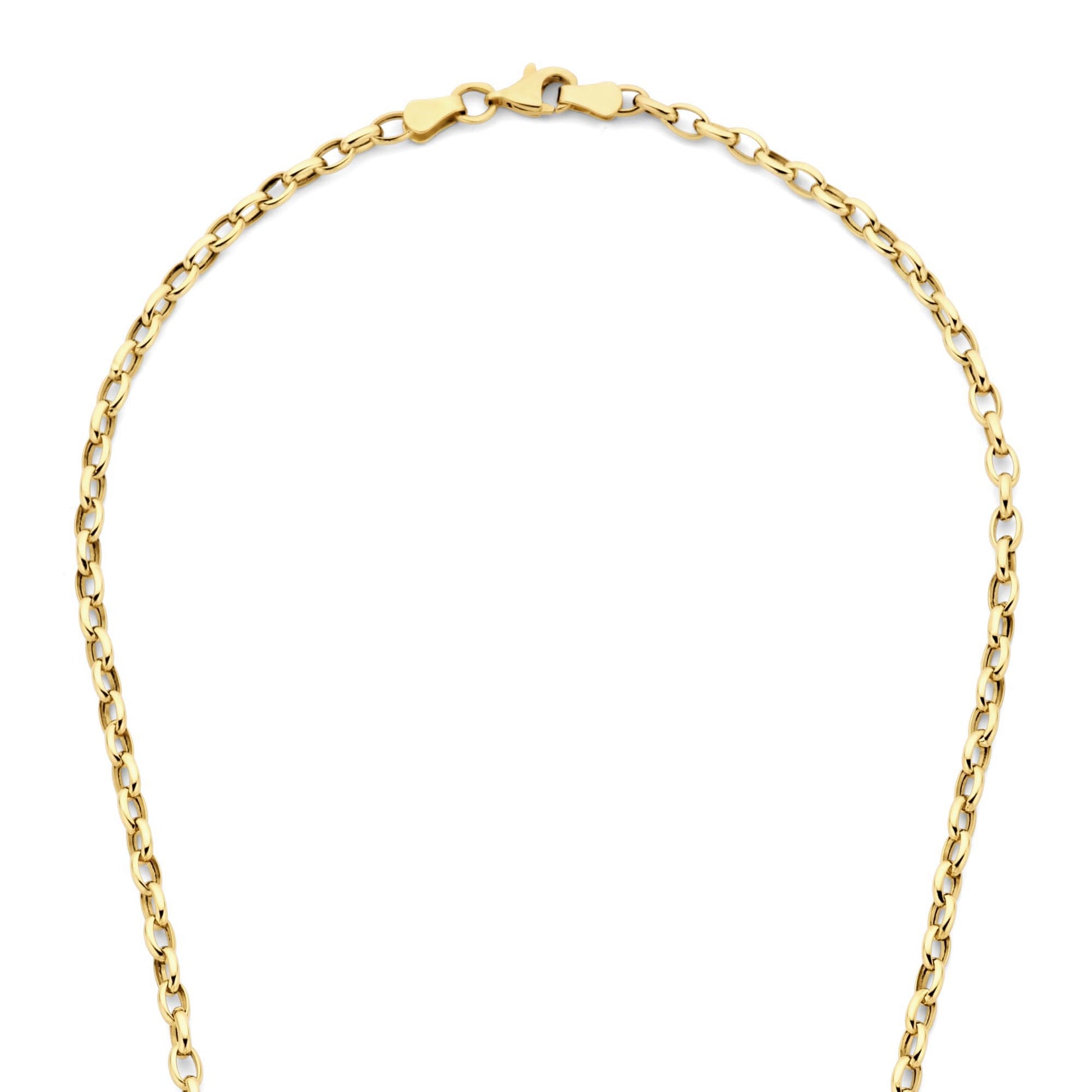 Isabel Bernard Aidee Camille 14 Carat Golden Schakel Necklace IB340159