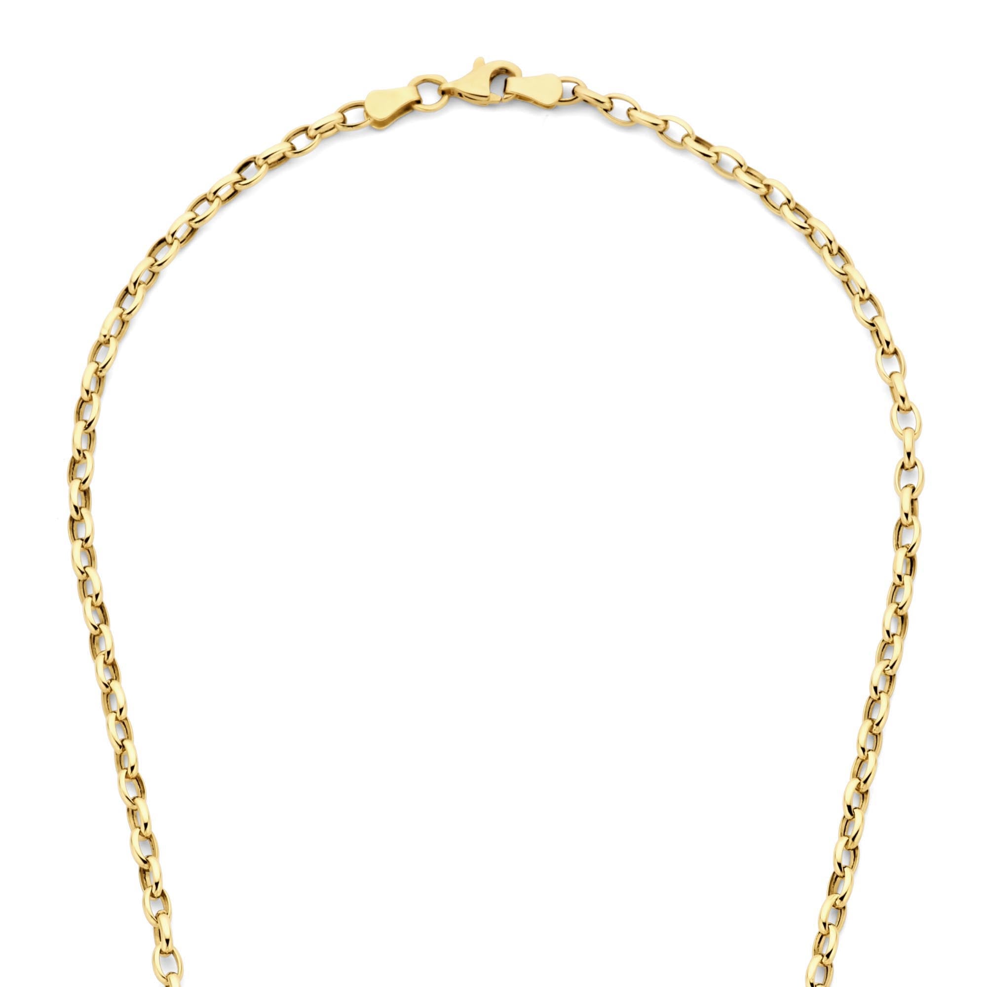 Isabel Bernard Aidee Camille 14 Carat Golden Schakel Necklace IB340159