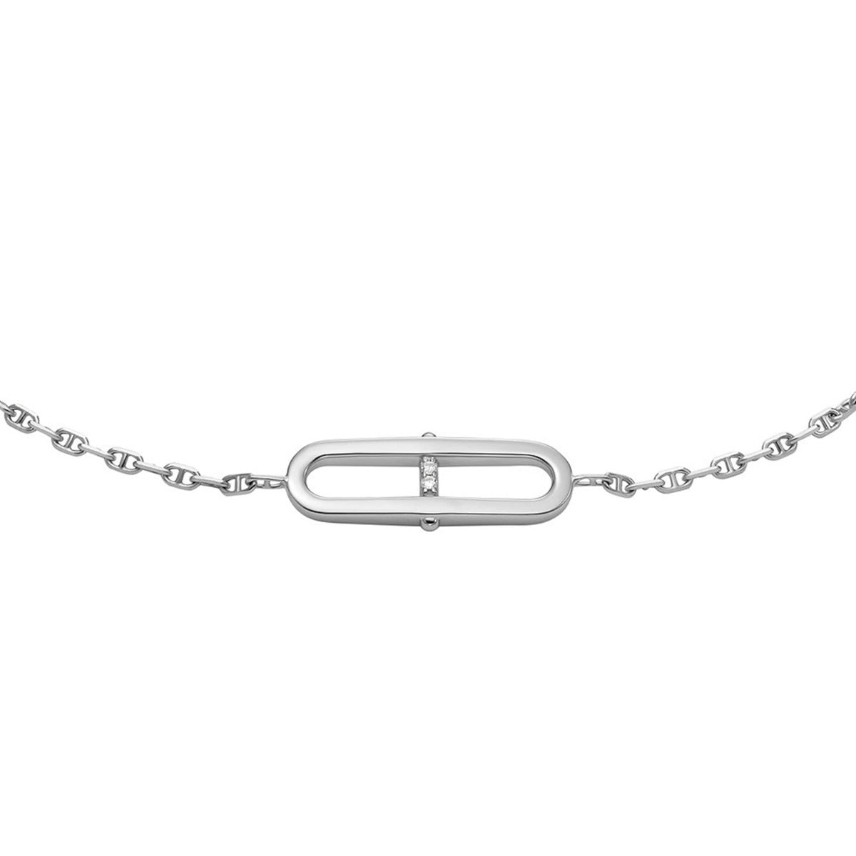 Fossil Sterling 925 Sterling Silver Bracelet JFS00637040