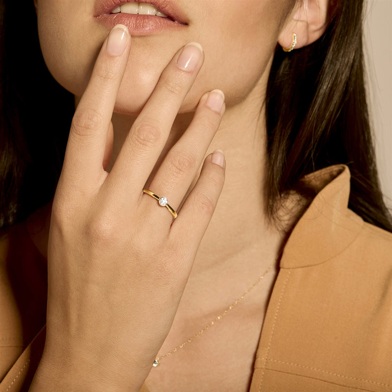 Blush Diamonds damen Ring 585 Gold 1653BDI/56-zoom-