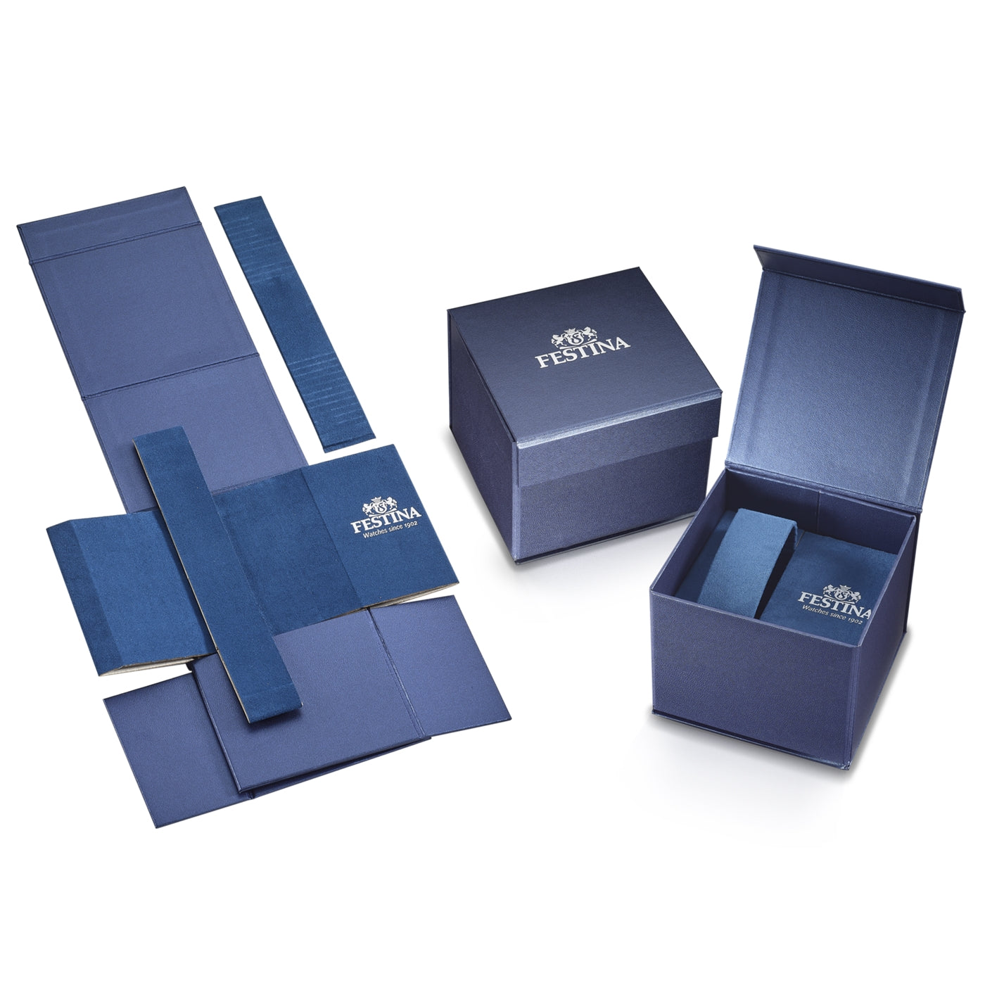 Festina On The Square Gold Watch F20678/1