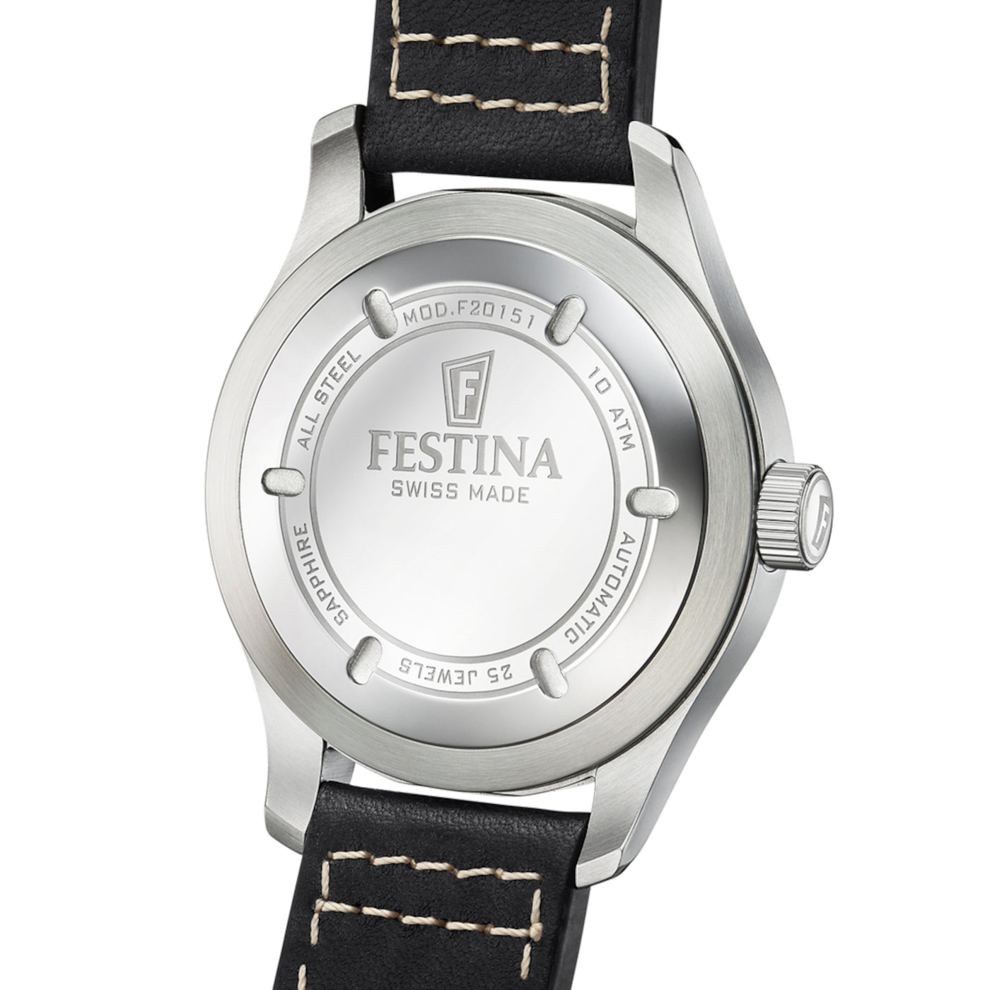 Festina Swiss Made Black Watch F20151/4