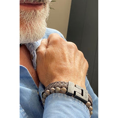 Josh Taupe Bracelet 24966-BRA-VB/TAUPE/L