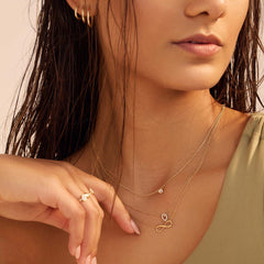 Beloro Jewels Monte Napoleone Leontina 9 carat gold Necklace BO340014