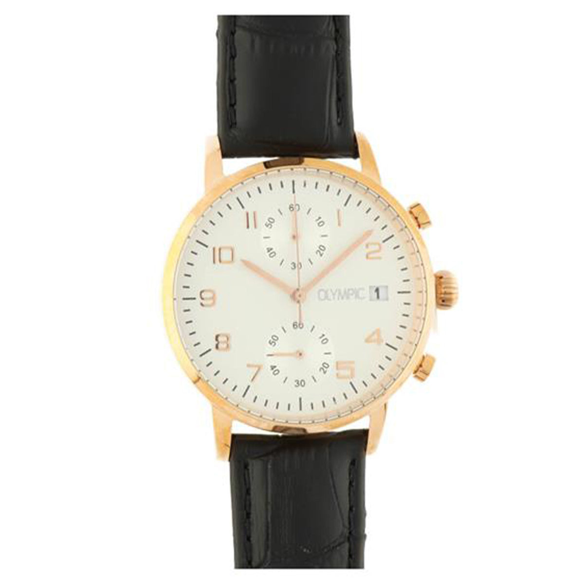 Olympic White Men's Watch 2002-OL66HRL010-01