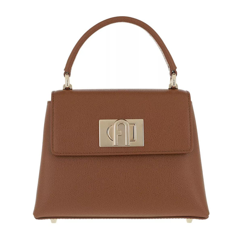 Furla 1927 Brown Leather Satchel 2001-A0163104-zoom-