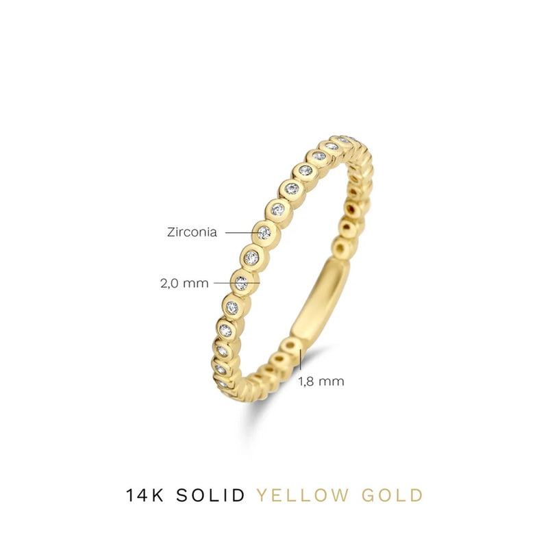 Isabel Bernard Rivoli Aélys 14 Karat | Gold Ring IB330070-52-zoom-