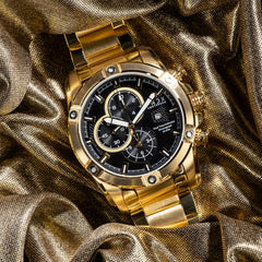 VNDX Young Rebel Big Boy Staal Men's Watch 2003-MD33047-01