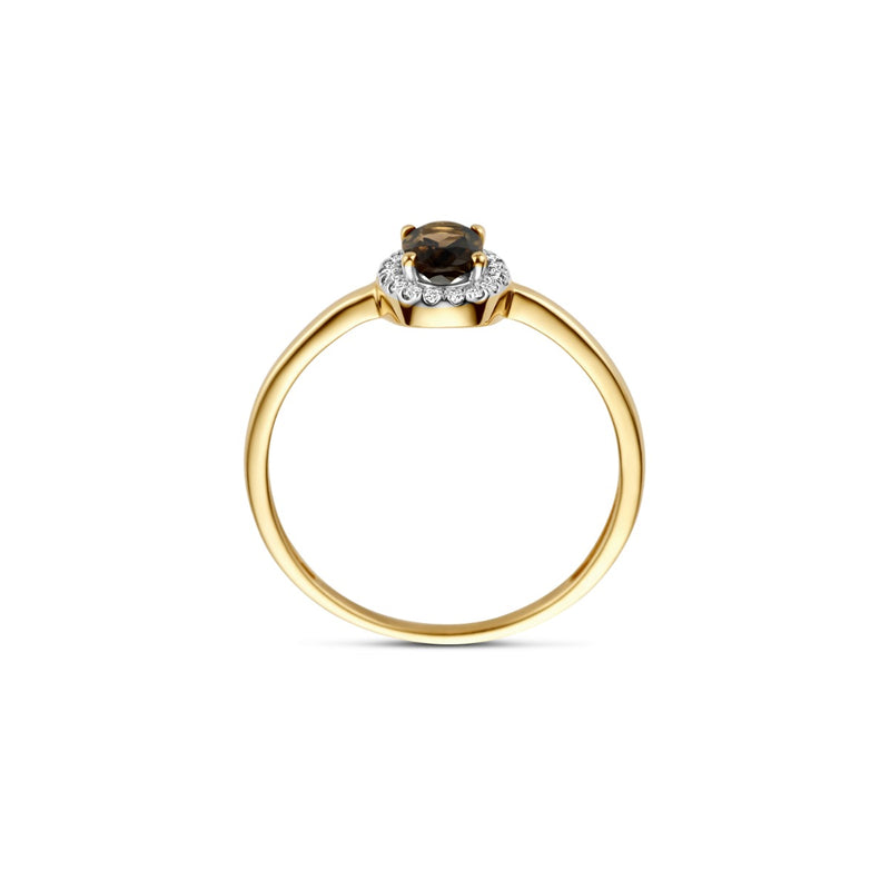 Blush Diamonds Ring aus 585 Gold mit Diamant 1661YDS/56-zoom-