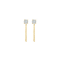 Blush 14 karat gold Ear Stud 7345YZI