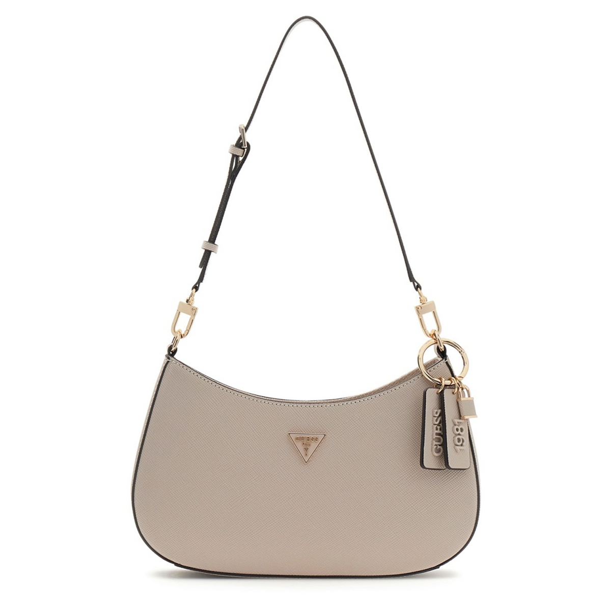 Guess Noelle II Taupe Top Zip Shoulder Bag HWZG96-72180-TAU
