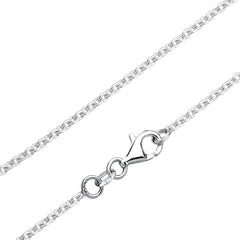 Elli 925 Sterling Silver Pearl Necklace with Zirconia 2004-BF-0007983-001